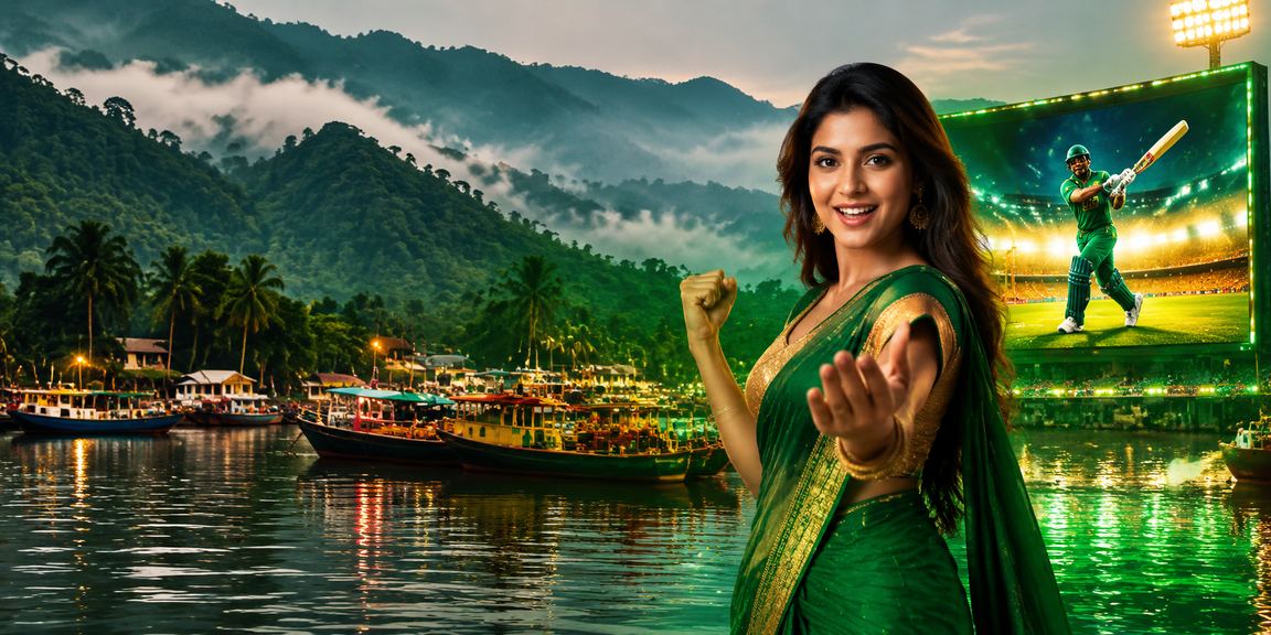 বান্দরবানের সৈকতে ক্রিকেট বেটিং উপভোগ করছেন একজন উৎসাহী ব্যবহারকারী