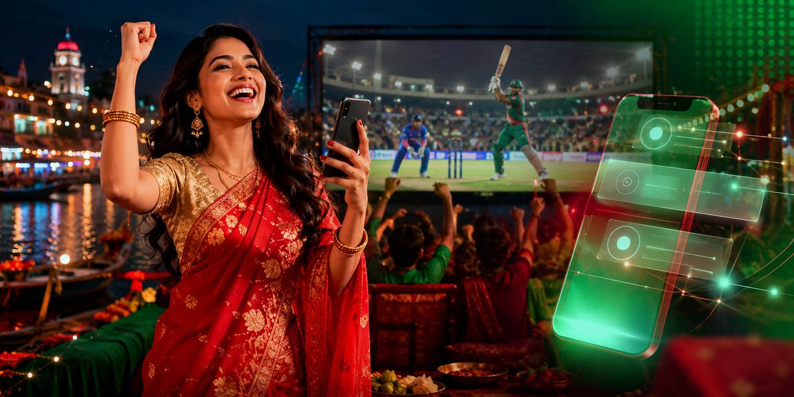 বরিশালে ক্রিকেট বেটিং উপভোগ করছেন একজন খেলোয়াড়